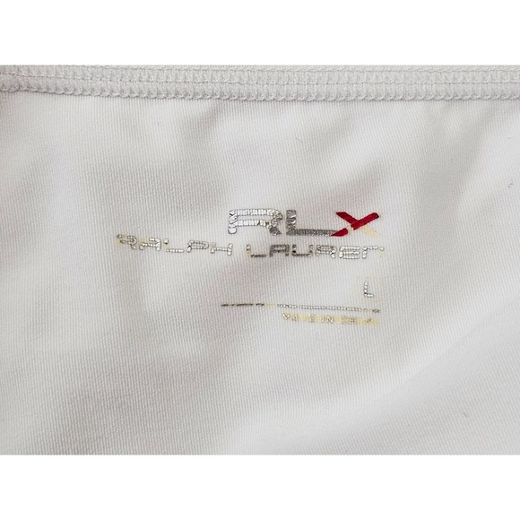 Ralph Lauren L Camo Print Golf Skort Skirt Shorts Gray White Performance EUC - Picture 9 of 11